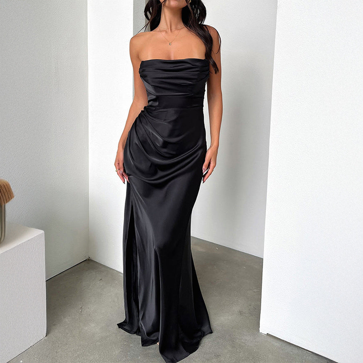 Elegant evening gown dress