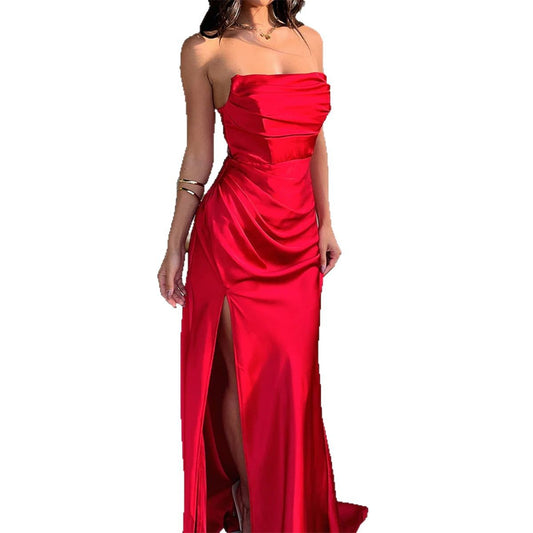 Elegant evening gown dress