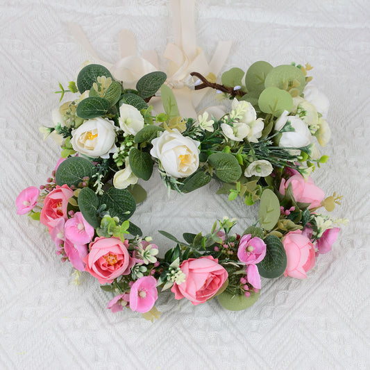 European and American style brides, sweet flower garlands, hair accessories, photography, photography, travel, hairbands, super fairy wedding dresses, dress accessories